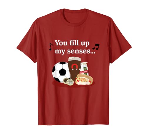 Greasy Chip Butty Song Sheffield Football Team T-Shirt
