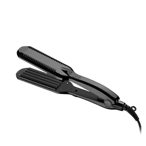 Plancha para cabello cerámica profesional rizadora negra miniatura 1