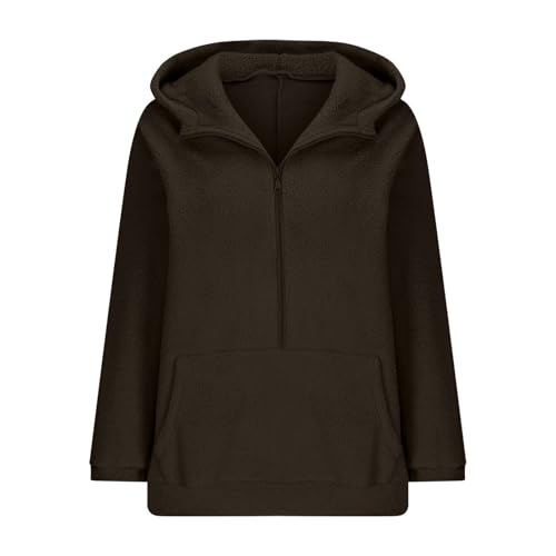 Womens Jackets Hoods Coats for Women Long Sleeve Warm Fuzzy Hooded Basic Winter Fall Outerwear 2025 Fashion Y2K3