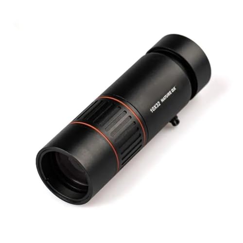 Monóculo telescópico de bolsillo Nature 10x32 mini para observación de aves en ruta