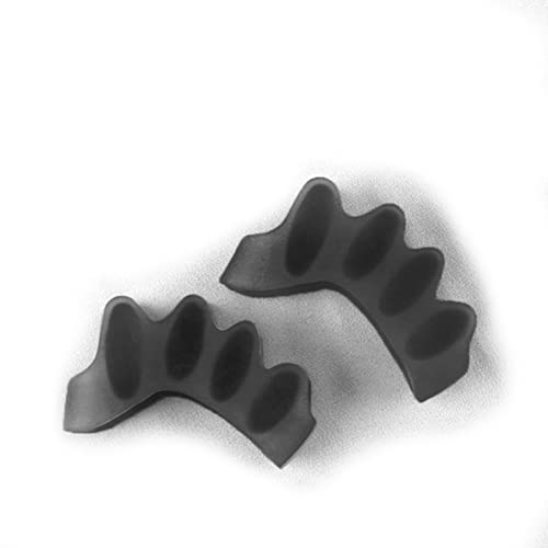 2 piezas separador de dedos de gel para niños, corrector de juanetes, protector de dedos para niños, almohadilla espaciadora de juanetes, almohadilla de juanetes superpuesta para pies