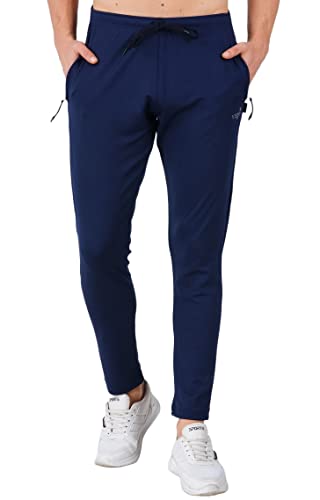 Image of VEGO 4 Way Lycra Track Pant for Mens, Dry Fit Track Pant for Men
