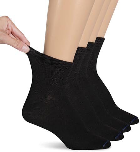 Dr. Scholl's Women's Diabetes & Circulator Socks - 4, 6, & 12 Pair Packs - Non-Binding Moisture Management