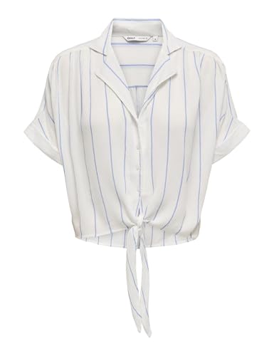 Onlpaula Life S/S Tie Shirt WVN Noos