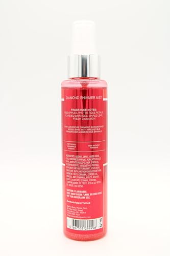 Scent: Winter Candy Apple, Bath and Body, Diamond Shimmer Mist, 4.9 fl oz