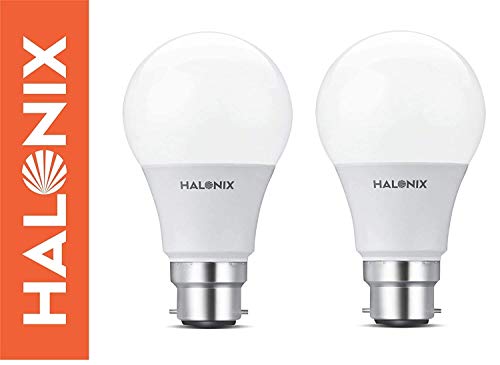 Image of Halonix Astron Plus Base B22 12-Watt LED Bulb (Pack of 2, Cool Day Light)