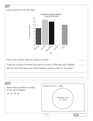 Bond 11+: Maths: 10 Minute Tests: 7-8 years