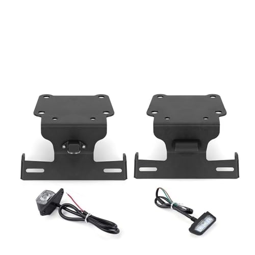 Support plaque d'immatriculation Tenere 700 pour remplacer l'origine