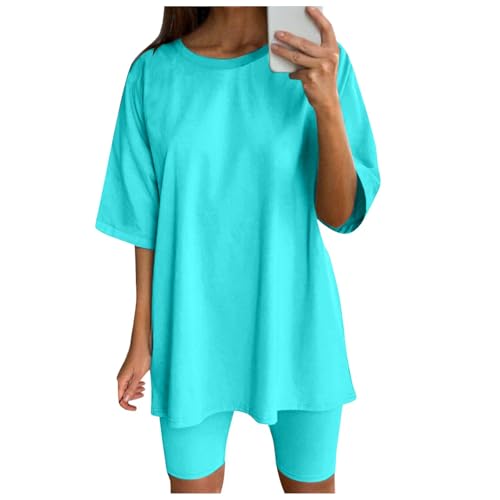 Conjuntos de dos piezas para mujer, camisetas de manga corta, pantalones cortos, conjuntos deportivos para correr, Yoga Conjunto Ropa Mujer Ropa Futbol Mujer