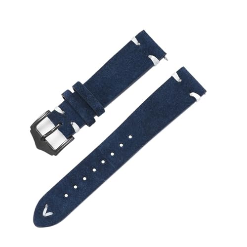 Bracelet de montre en daim interchangeable 20 mm pour remplacer un bracelet usé