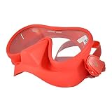 LOVIVER -Schnorchelbrille Anti-Fog, Schwimmen, Tauchen, Schnorcheln, verstellbar, wasserdichte Vollgesichts-Tauchmaske für Damen Herren Outdoor-Sport, Rot