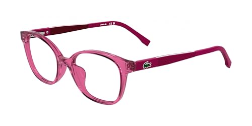 Gafas de Vista Lacoste L3662 N Transparent Pink para Niña con Montura Ligera de 45mm