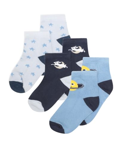 Image of Mi Arcus Bamboo Cotton Knitted Printed Ankle Socks for Kids