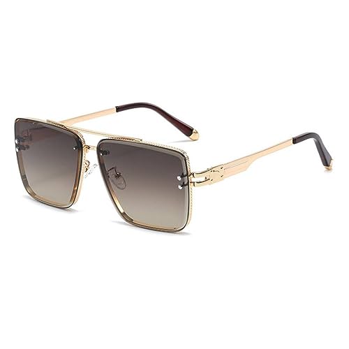 Lunettes de soleil square verres dégradés pour réduire la fatigue visuelle