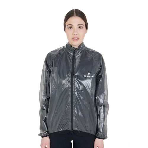 EQUESTRO Rain Jacket L Black