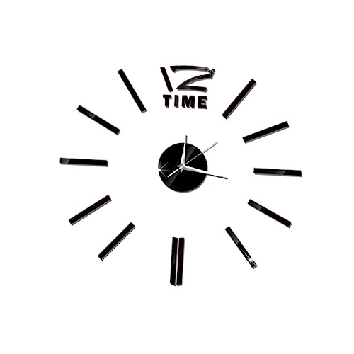 MAGICLULU Horloge Murale Moderne sans Cadre pour Décoration Maison Salon Bureau Horloge Murale Décoration Stickers Muraux