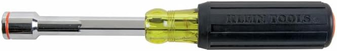 Klein Tools 635-7/16 7/16-Inch Heavy-Duty Nut Driver 7/16-Inch Tip, 4 Inch Shaft