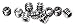 Cup Point Allen Head Set Screws, 6-32 x 1/8", Pk10