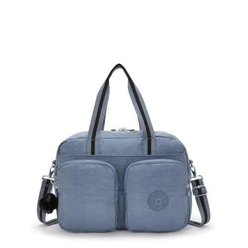 Kipling Defea Sac de sport pour le week-end Taille XL, Pierre bleue, 17.25''L x 12.5''H x 8.25''D
