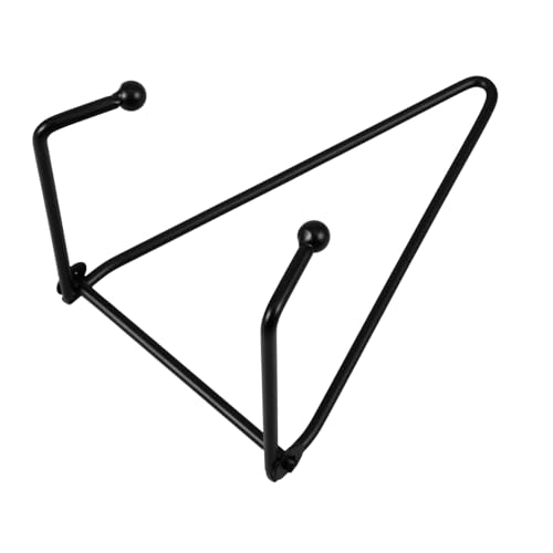 FONDOTIN Support Mural Pour Assiettes En Céramique Porte-assiettes Décoratif Support D'exposition En Métal Léger Et Salon