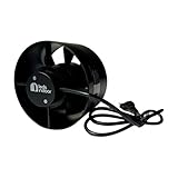 Exaustor Axial leds indoor – Silencioso, Potente, Eficiente Para Cultivo Banheiro Cozinha Diversos Ambientes (110V 125mm)