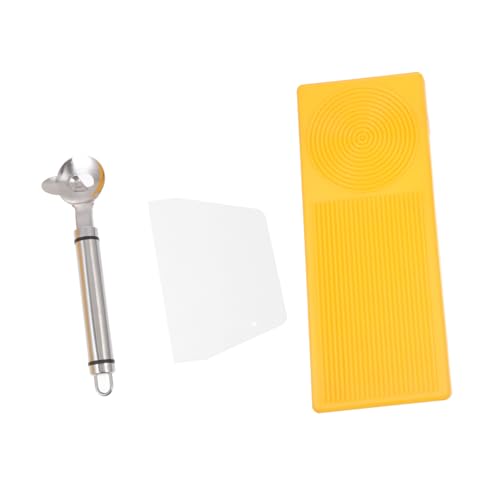PRETYZOOM Juego De 4 Herramientas Para Hacer Pasta Plato Para Macarrones Sin Rebabas Seguro Para Las Manos Naturales Artesanía Resistente