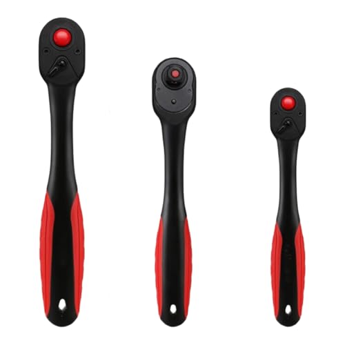Llave trinquete de 72 dientes con accionamiento 1/4, 3/8 y 1/2 pulgadas 2