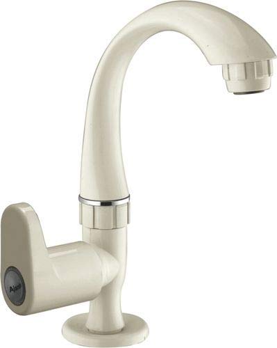 GKP PTMT PVC Mounted Wash Basin Swan Neck Polished Tap with Foam Flow (Ivory, Standard) (B08R6TP6D7) Amazon Price History, Amazon Price Tracker