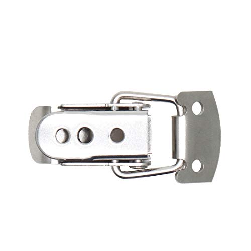 Rannb Toggle Latch Mini Size Stainless Steel Latch Catches Clamp for Toolbox, Cases, Chests - Pack of 10