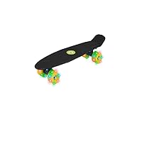 Evo 22-Inch Light Up Penny Skateboard, Black, 55 x 14.5 x 9.5 cm