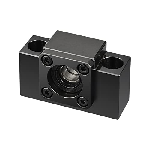 Chul hsin AF10 AF12 AF15 AF20 AF25 AK10 AK12 AK15 AK20 AK25 Ball Screw Fixed end, Bearing seat, Supporting end Screw Precision Support seat, 1 piece (Size : AK20)