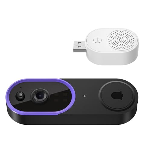 Timbre de seguridad de alta resolución, diseño de alerta de detección de movimiento, acceso remoto de video ABS, instalación al aire libre, timbre de video portero remoto