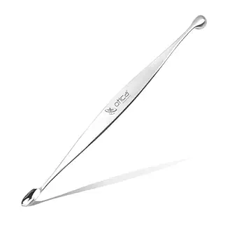 OTICA Surgical Double Ended Bone scoop Bone Curette Spoon (1, 6 inch)