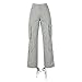 Cargo Pants Women High Waisted Wide Leg Pants Casual Baggy Parachute Pants Fashion Teen Girls Streetwear Jogger Pants