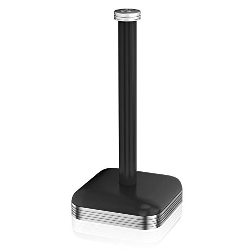 Swan Retro Black Kitchen Roll Holder