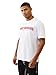 True Religion Men's Short Sleeve Flock Buddha Tee – Crewneck Graphic T-Shirt- Optic White, XXL