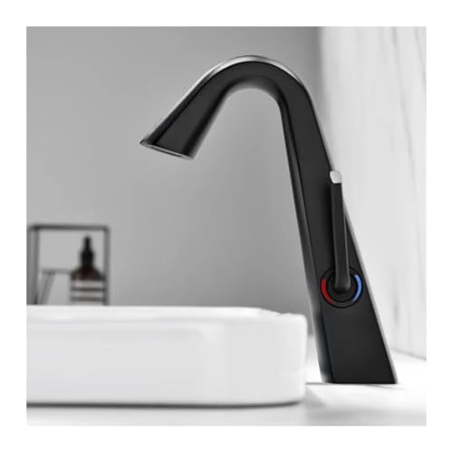 Robinet de lavabo design en laiton brossé pour une salle de bains chic - 7