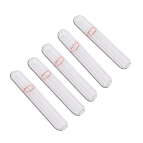 YCYUYUFUNS Zigarrenschläuche für Reisen, Acryl Single Zigarren Case Air Tight Crush-Proof Aufbewahrungsschläuche, halten Zigarren sauber und frisch