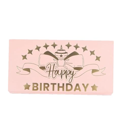 現金のためのお金の封筒|面白い誕生日カード|折りたたみキャッシュホルダーの挨拶封筒の子供向けのクリエイティブバースデーマネーボックス10代の大人の男性女性、誕生日 安全なお金を整理してください。この誕生日カードは、ユニークで思慮深い贈り物を簡単に与えること