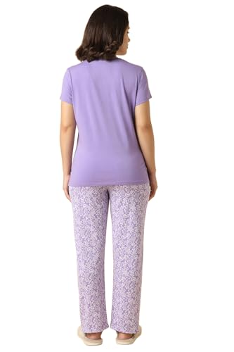 Image of Van Heusen Athleisure Ultra Soft Printed Pyjama with Pockets