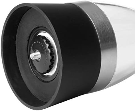 Salter 7611 BKXR 2 in 1 Mechanical Salt and Pepper Mill, Double Sided Spice, Adjustable Grinding from Fine to Coarse, Ceramic Grinder, Compact Design, Plastic