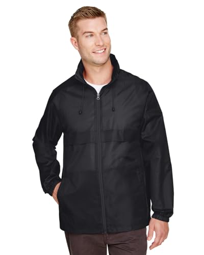 Team 365 Adult Zone Protect Lightweight Jacket XS BLACK
