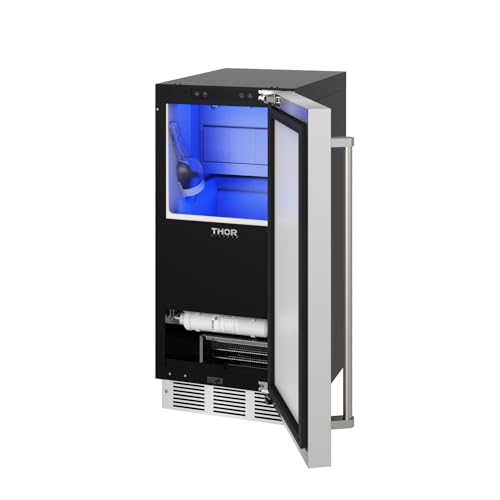 Máquina de Hielo Thor Kitchen 15 Pulgadas con Bomba de Drenaje miniatura 4
