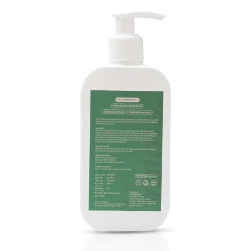 Image of VALMA Baby Head-to-Toe Wash for Newborns & Kids | Tear-Free Baby Body Wash & Shampoo | pH Balanced Gentle Cleanser with Calendula, Oat Extract & Hydrolyzed Milk Protein | Sulfate & Paraben Free | 200 ml