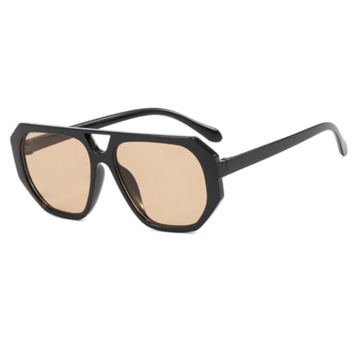 Lunettes de soleil femmes et hommes grande monture vintage protection UV400