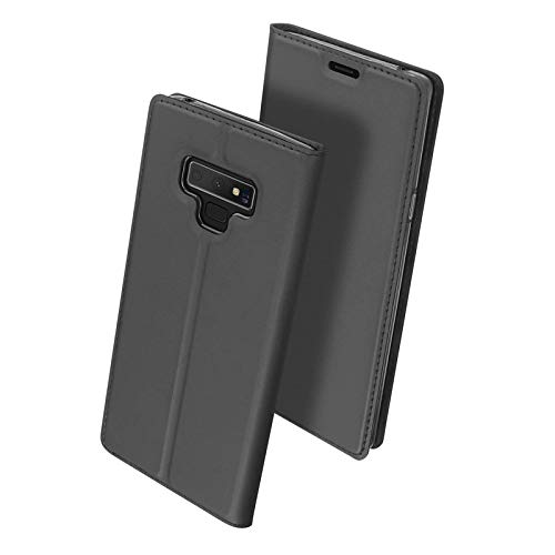 SkyTree Case for Samsung Galaxy Note 9, Ultra Fit Flip Folio Leather Case Cover with [Kickstand] [Card Slot] Magnetic Closure for Samsung Galaxy Note 9 - Black (B0871DKZ4R) Amazon Price History, Amazon Price Tracker