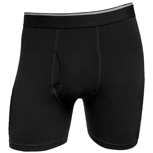 Blue Ribbon Kirkland Signature Supima Cotton Men's Boxer Briefs (4 Pack) Size XL4