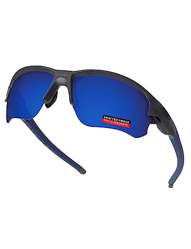 Image of PRO+ Polycarbonate Replacement Lenses & Rubber Kits /Nose Pads for Oakley Flak Series Sunglasses