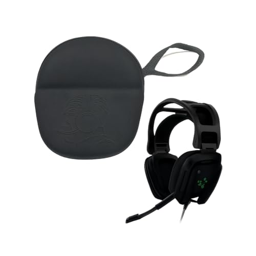 Case Protetor para Headset/Headphone, Nylon 600, Semi-rígido, 25x20x12cm, Preto (Preto)