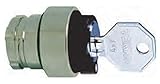 ALTECH 2AK2-02 22 mm Left/Right Removal Non Illuminated Metal Key Selector Switch Operator - 1 item(s)
